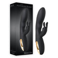 Adam & Eve The Midnight Rabbit - 20.3 cm (8'') Rabbit Vibrator in sleek design with gold-plated handle and packaging.