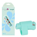 Maia JILLY - Teal - Teal USB Rechargeable Powerful Finger Stimulator with heart motif design.