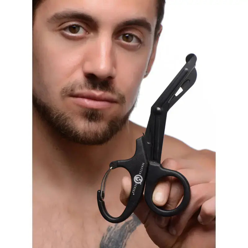 Master Series Snip -  Heavy Duty Bondage Scissors XR Brands Discreet Intimate Essentials.