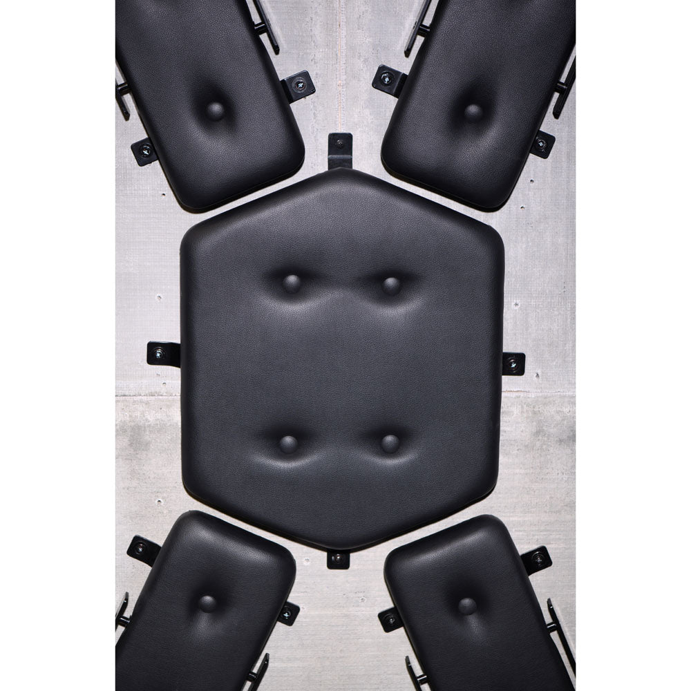 Master Series Master St Andrew's Cross - Bondage Furniture with padded seats for comfort and support.