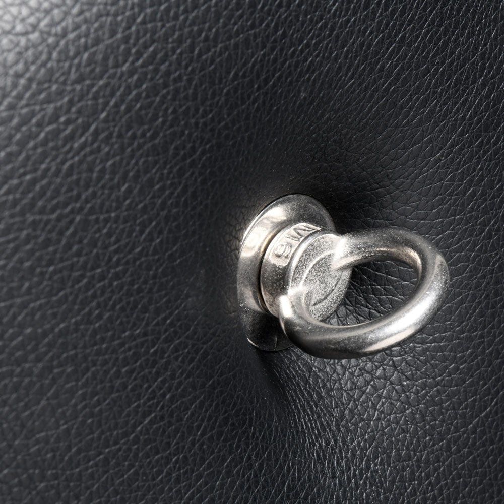 Master Series Master St Andrew's Cross - Bondage Furniture close-up of metal ring attachment detail.