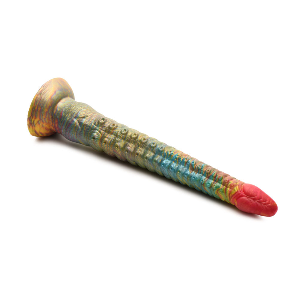 Creature Cocks Tenta-Dick - Multi- 32 cm Tentacle Fantasy Dildo with vibrant colors and unique design for intimate essentials.