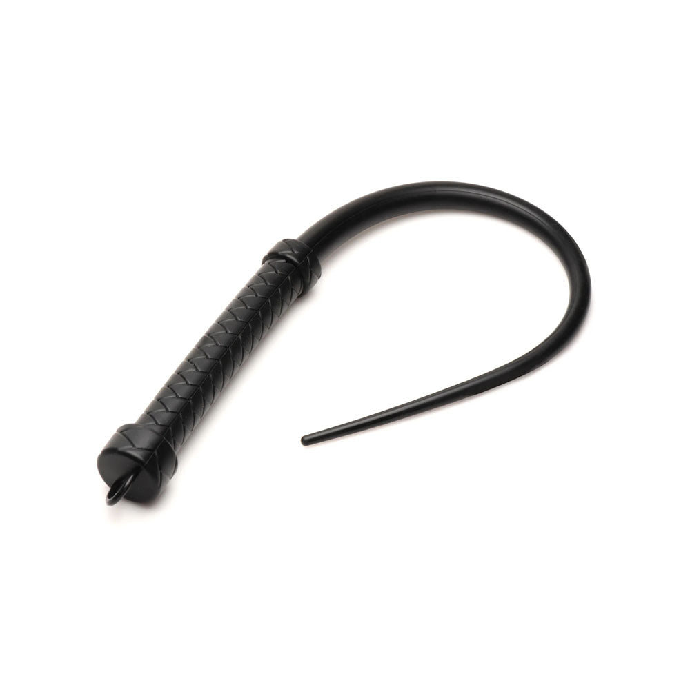 Master Series Viper Tail -  -  Silicone Whip with a flexible tail and stiff handle for added intensity.