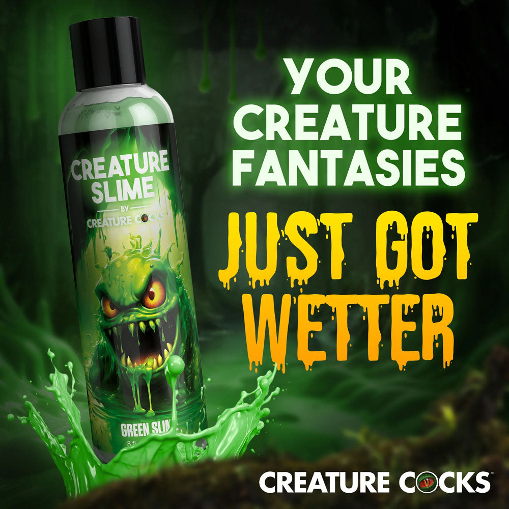 Creature Slime by Creature Cocks -  Slime -  Water Based Lubricant - 237 ml Bottle for intimate play