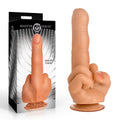 Master Series The Finger - 21.3 cm Giant Finger Dildo in packaging with a realistic design for intimate essentials.