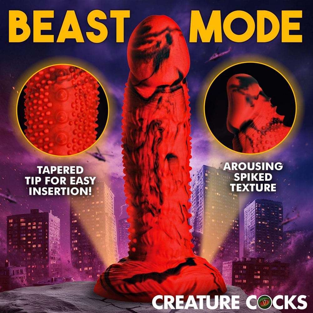 Creature Cocks Gojira - /Black 18.5 cm Fantasy Dildo