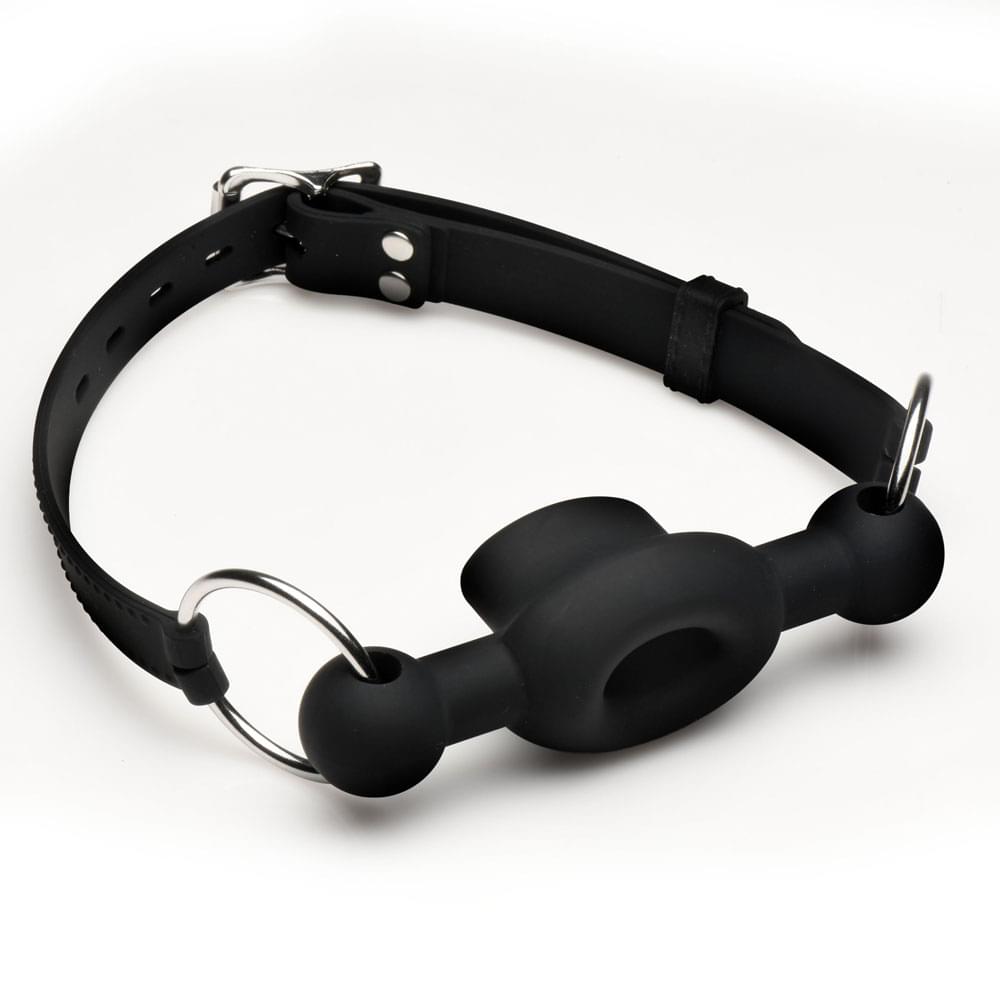 Master Series Forced -  Silicone Feeding Mouth Gag