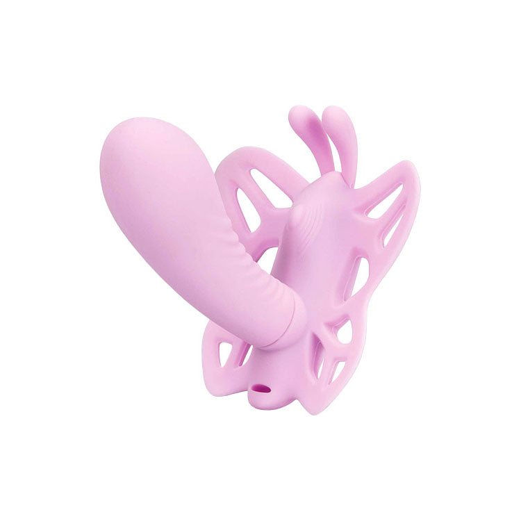 Adam & Eve VENUS G-SPOT BUTTERFLY - USB Rechargeable Wearable Butterfly Vibrator with Remote in pink
