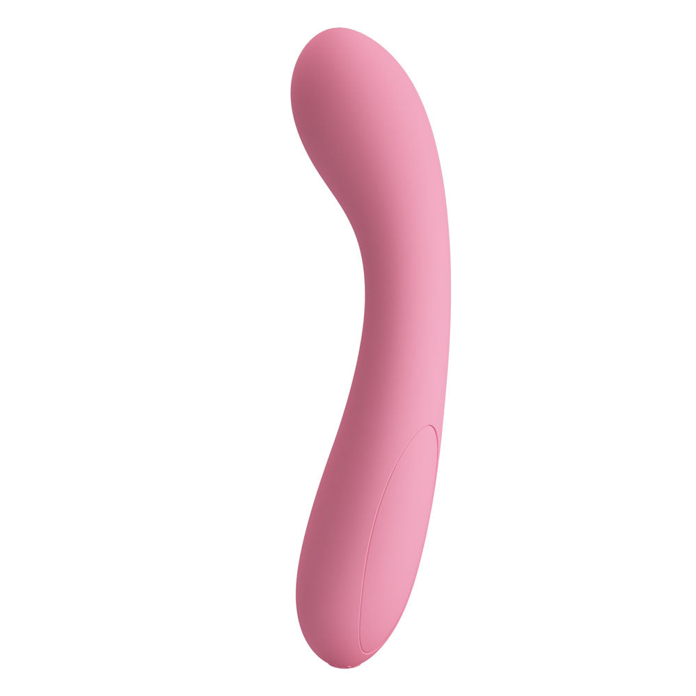 Party Up JOHN Flexible Vibe -  -  16 cm USB Rechargeable Vibrator in pink, designed for ultimate pleasure and satisfaction.
