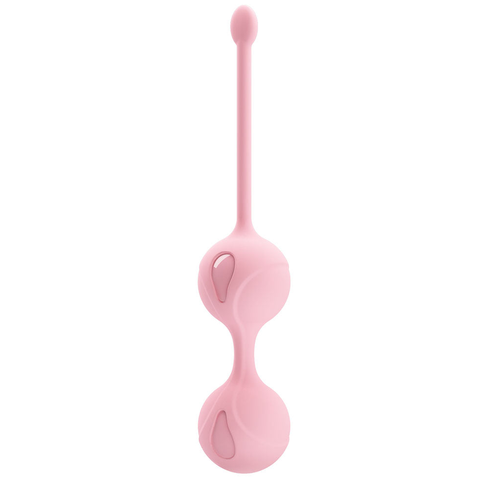 Party Up REBECCA Kegel Balls -  -  Kegel Balls, pink silicone kegel balls for intimate essentials.