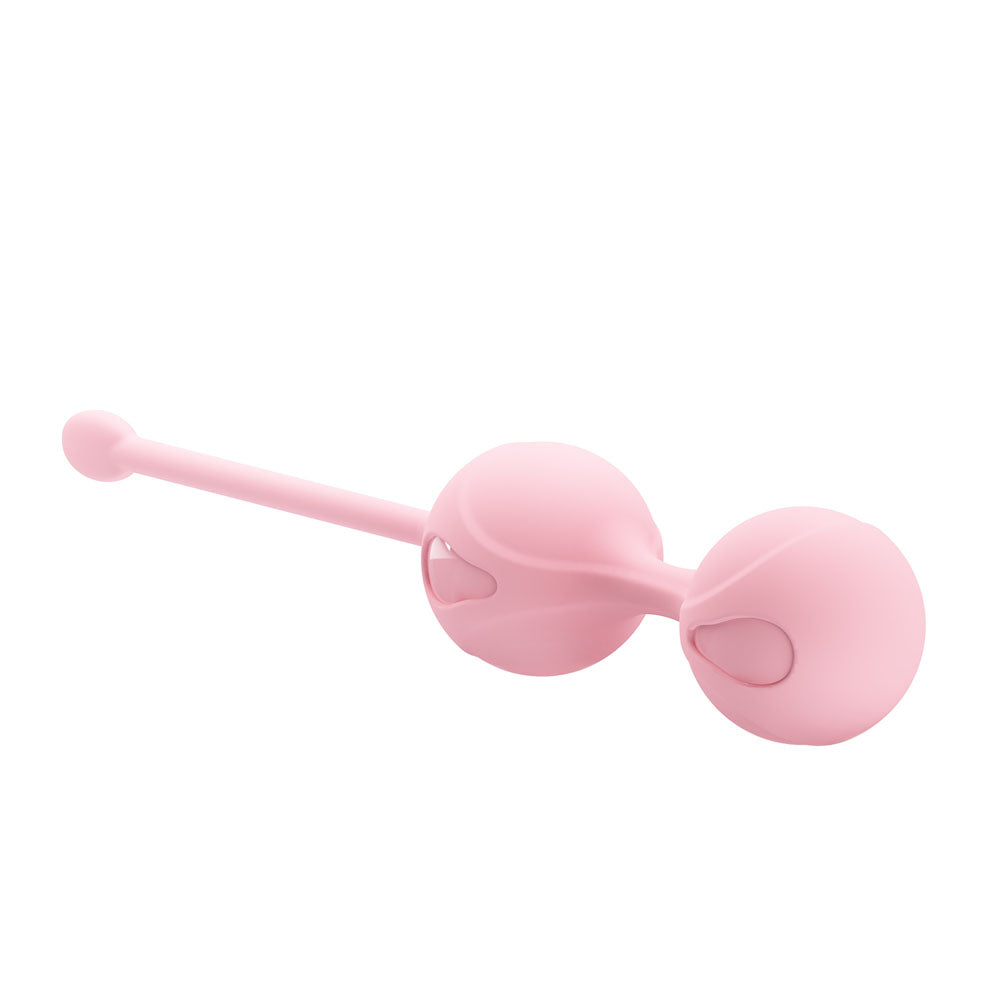 Party Up REBECCA Kegel Balls -  -  Kegel Balls in soft pink silicone for intimate stimulation and strengthening.