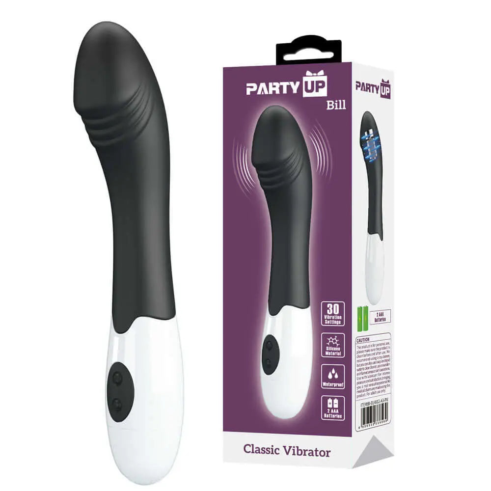 Party Up BILL Classic Vibe -  -  19 cm Vibrator Party Up Discreet Intimate Essentials.
