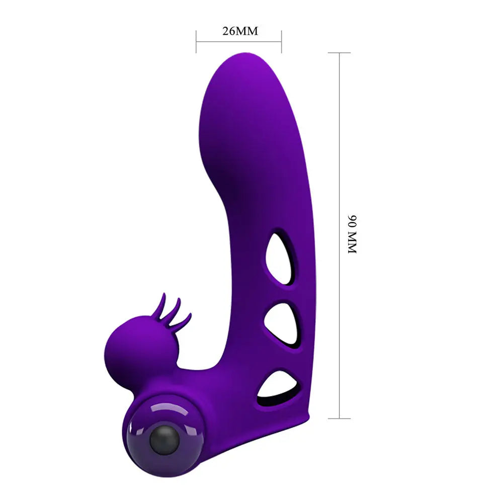 Party Up MIKE Finger Vibe -  -  Vibrating Finger Vibrator Party Up Discreet Intimate Essentials.