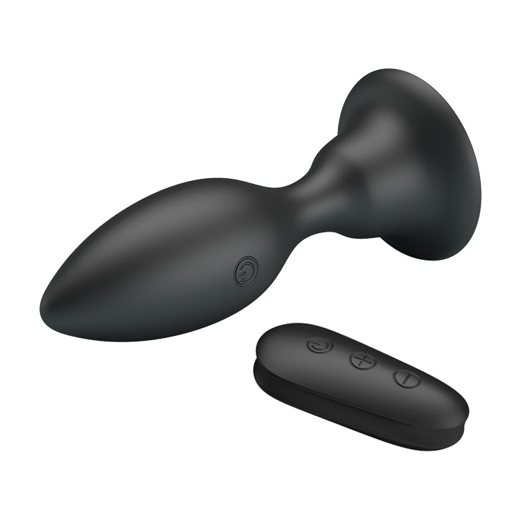 MR PLAY Vibrating Anal Plug -  10.8 cm USB Rechargeable Vibrating Butt Plug with Remote for intimate essentials for her