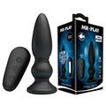 MR PLAY Powerful Vibrating Anal Plug - 12.5 cm USB Rechargeable Vibrating Anal Plug with Remote and controller.