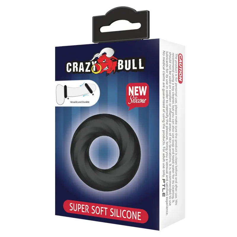 CRAZY BULL Cock Ring -  Cock Ring Crazy Bull Discreet Intimate Essentials.