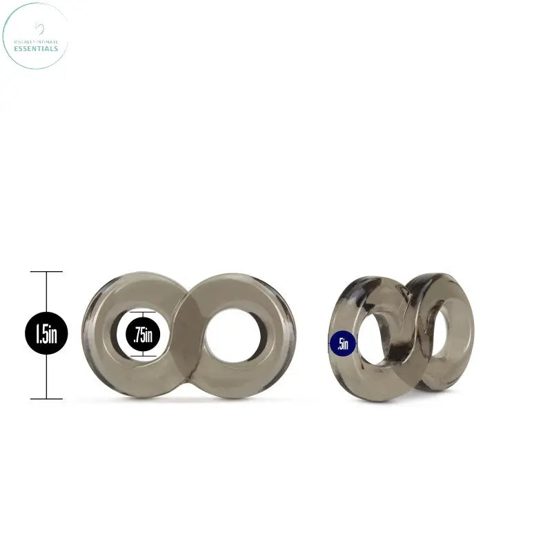 Affordable quality Stay Hard Cock Ring and Ball Strap -  Cock & Ball Ring  from Blush Novelties by Discreet Intimate Essentials with Discreet Delivery 