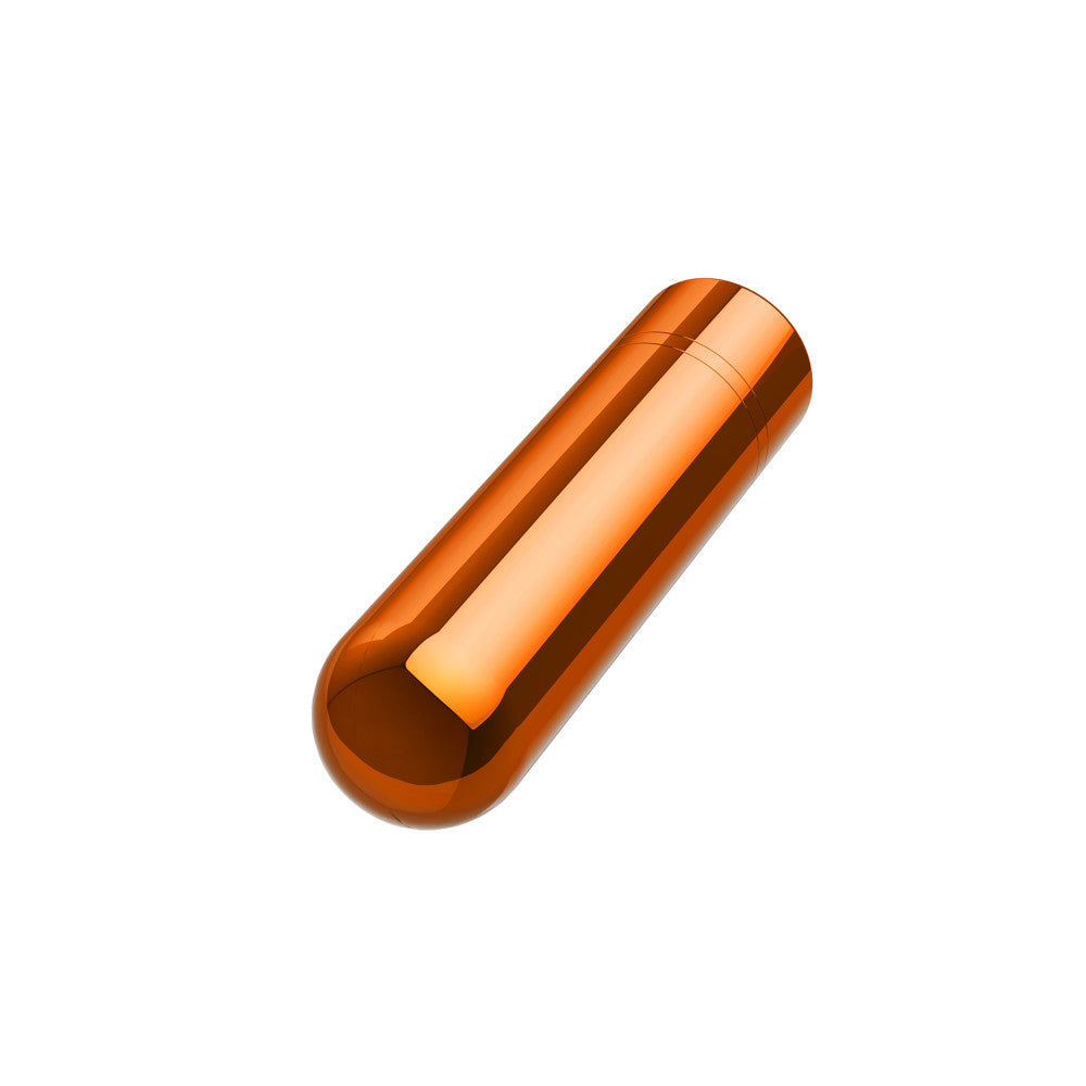 Kool Vibes - Rechargeable Mini Bullet - Tangerine - Orange 6.4 cm USB Rechargeable Bullet in a sleek orange design.