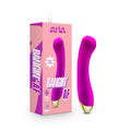 Aria Bangin' AF - 18.4 cm USB Rechargeable Vibrator in pink packaging with product design.