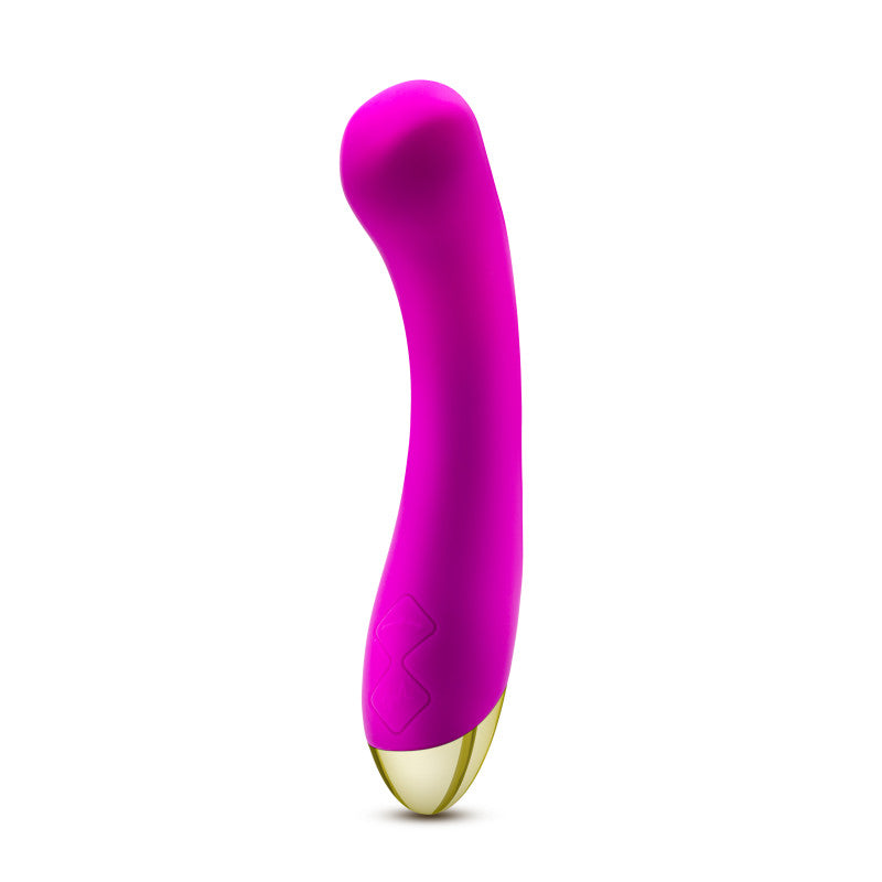 Aria Bangin' AF - 18.4 cm USB Rechargeable Vibrator in vibrant pink, perfect for G spot stimulation and waterproof fun.