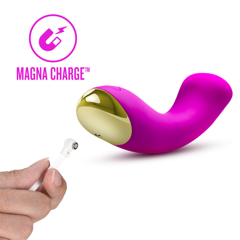 Aria Bangin' AF - 18.4 cm USB Rechargeable Vibrator with Magna Charge™ technology for easy recharging.