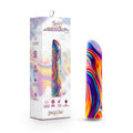 Limited Addiction Psyche - Power Vibe - Rainbow 10.2 cm USB Rechargeable Bulet packaging and vibrant design.