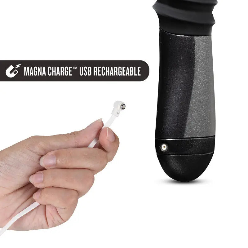 Temptasia Lazarus Thrusting Dildo -  25.4 cm USB Rechargeable Thrusting Dildo Blush Novelties Discreet Intimate Essentials.