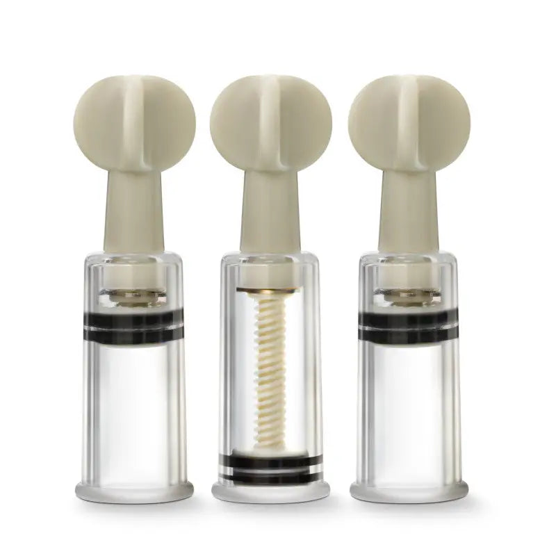 Affordable quality Temptasia Clit & Nipple Twist Suckers -  Suckers - Set of 3  from Blush Novelties by Discreet Intimate Essentials with Discreet Delivery 