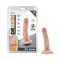 Dr. Skin Silicone Dr. Lucas - 14 cm Dong in packaging with poseable shaft and sturdy suction base for intimate essentials.