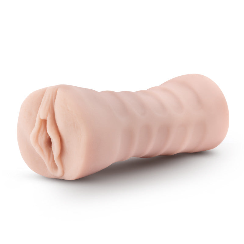 M for Men Ashley -  Vibrating Vagina Stroker, lifelike masturbator, perfect for intimate essentials and adult entertainment.