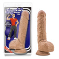 Coverboy - Your Personal Trainer - Brown 22.9 cm (9'') Dong featured in packaging with details on its size and safety.