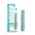 Affordable quality Gaia Eco Bullet - Aqua  8.9 cm (3.5'') Bullet  from Blush Novelties by Discreet Intimate Essentials with Discreet Delivery 