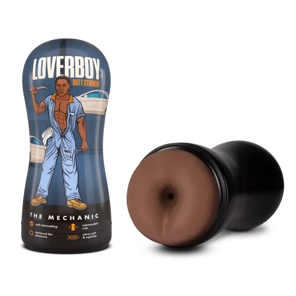Loverboy The Mechanic -  Male Ass Stroker Blush Novelties Discreet Intimate Essentials.