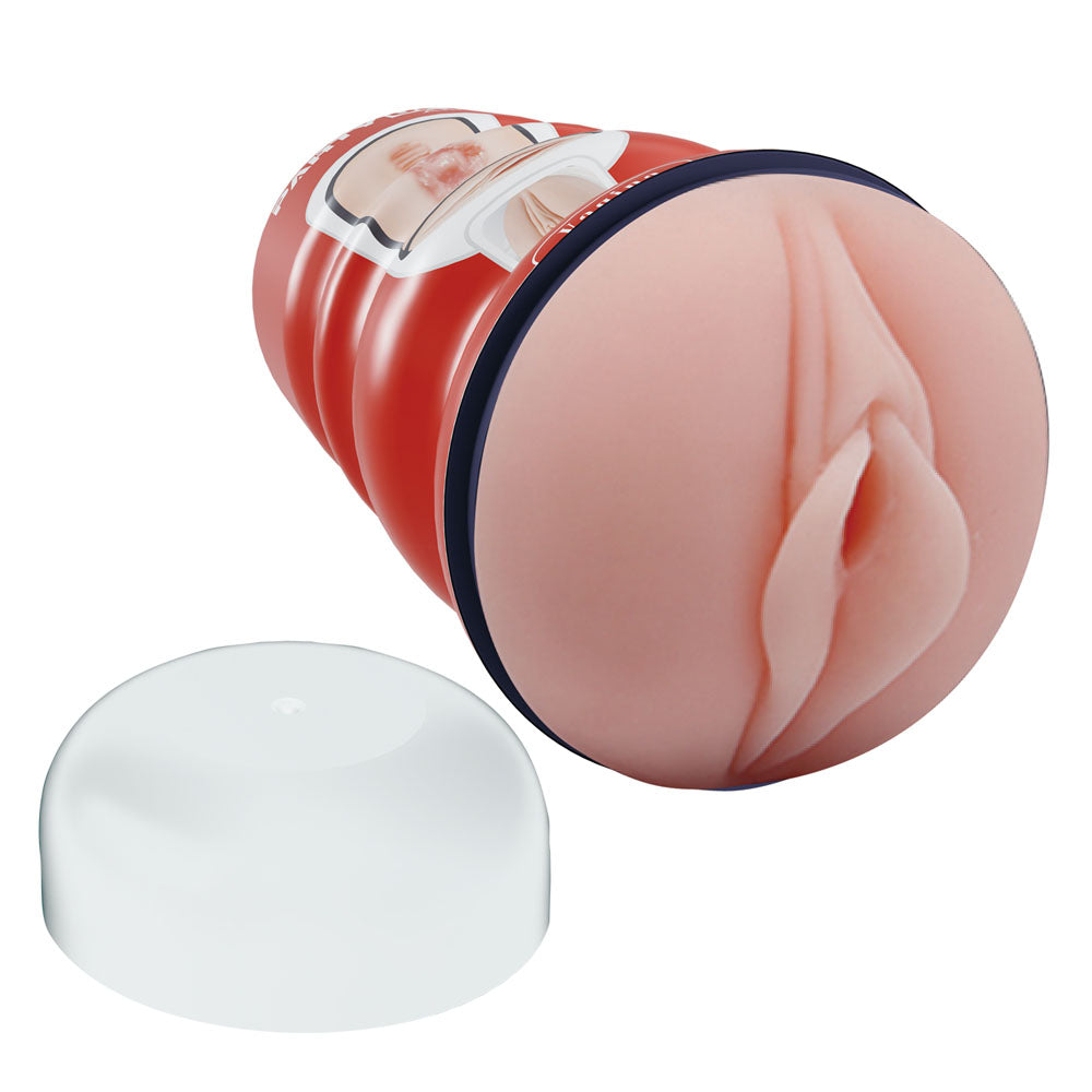 Party Up AMANDA Pocket Pussy -  Vagina Stroker with realistic design for men's intimate play.