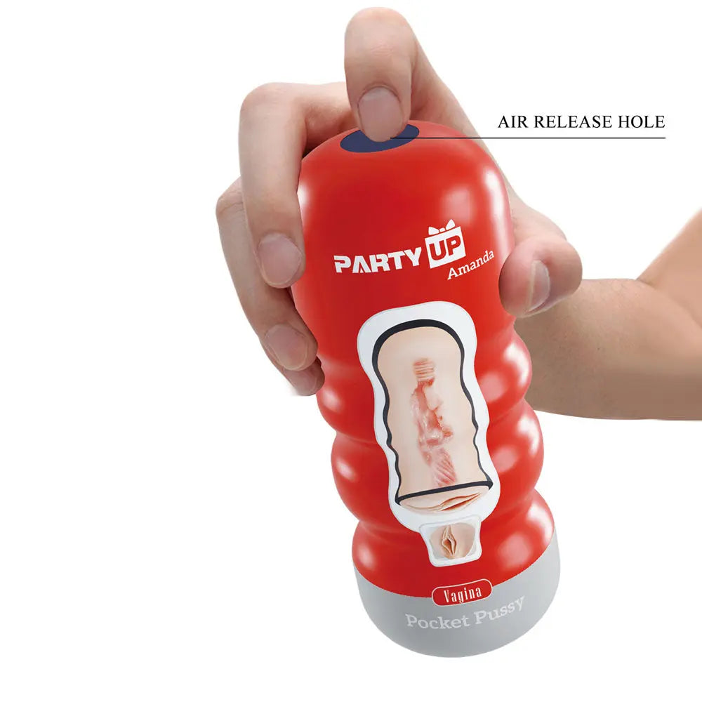Party Up AMANDA Pocket Pussy -  Vagina Stroker Party Up Discreet Intimate Essentials.