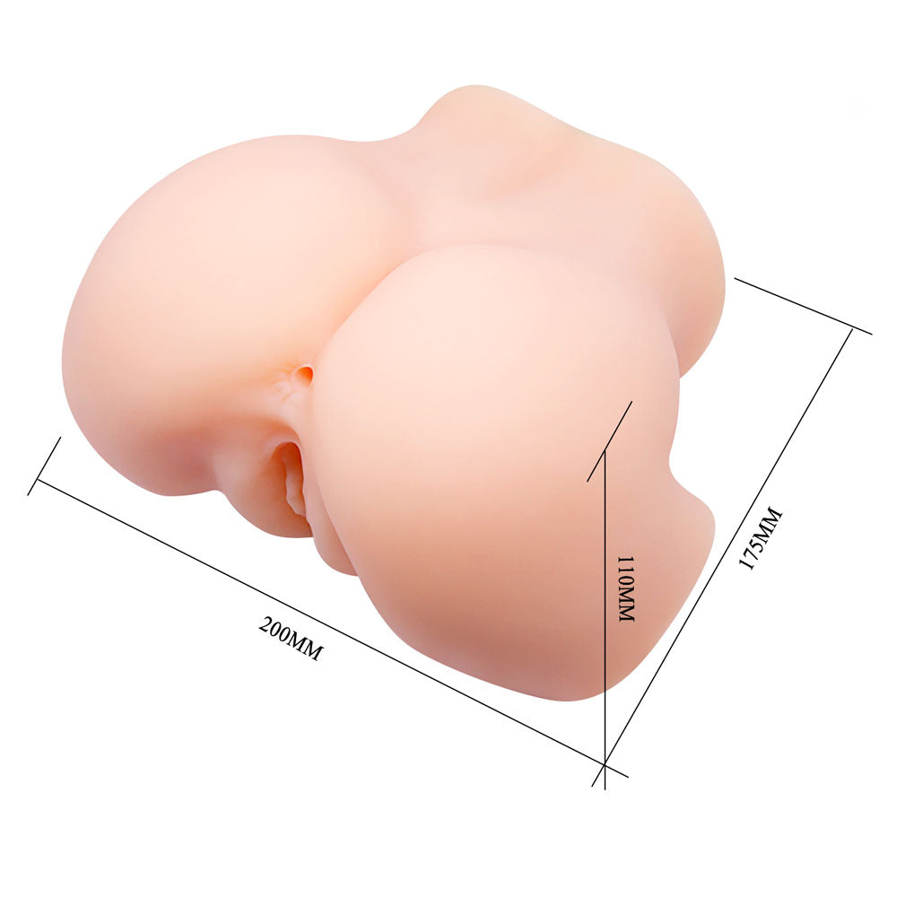 CRAZY BULL VERONICA Vibrating Torso -  Vibrating Torso Masturbator with realistic texture for intimate pleasure.