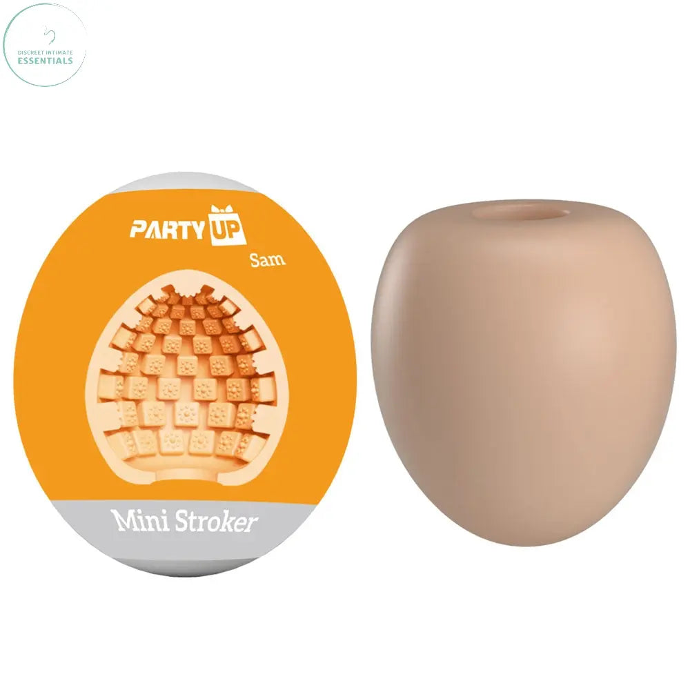 Affordable quality Party Up SAM Mini Stroker -  Mini Stroker  from Party Up by Discreet Intimate Essentials with Discreet Delivery 