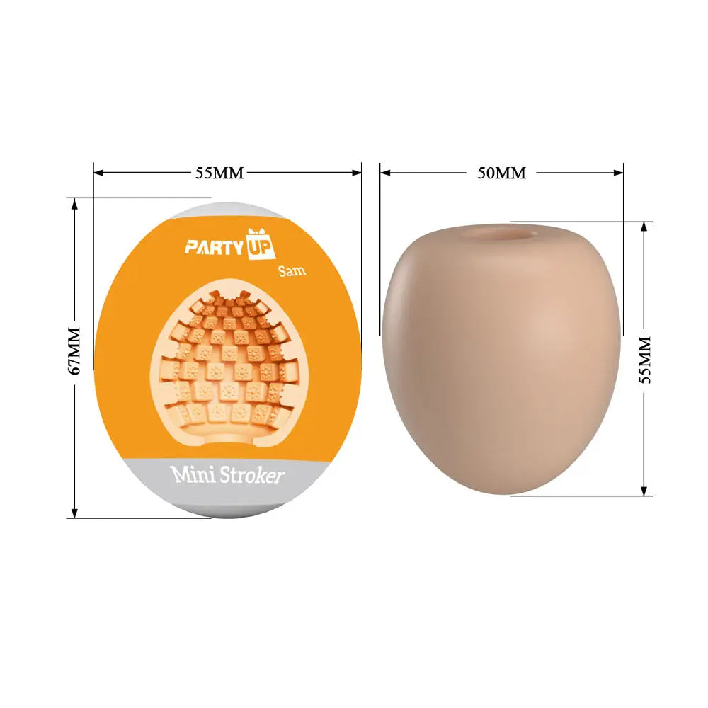 Affordable quality Party Up SAM Mini Stroker -  Mini Stroker  from Party Up by Discreet Intimate Essentials with Discreet Delivery 