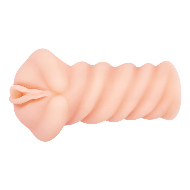 CRAZY BULL LAURA Vagina Stroker -  Vagina Stroker, a lifelike TPR masturbator with ribbed tunnel for stimulation.