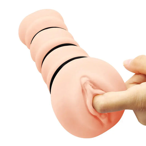 CRAZY BULL ROSSI Vagina Stroker -  Vagina Stroker with Tightening Rings Crazy Bull Discreet Intimate Essentials.