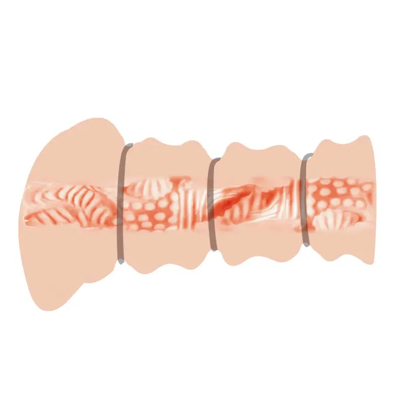 CRAZY BULL ROSSI Vagina Stroker -  Vagina Stroker with Tightening Rings Crazy Bull Discreet Intimate Essentials.