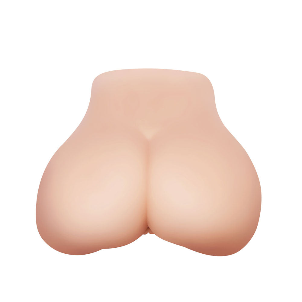 CRAZY BULL Vibrating Doggy Style Torso Masturbator life size butt replica