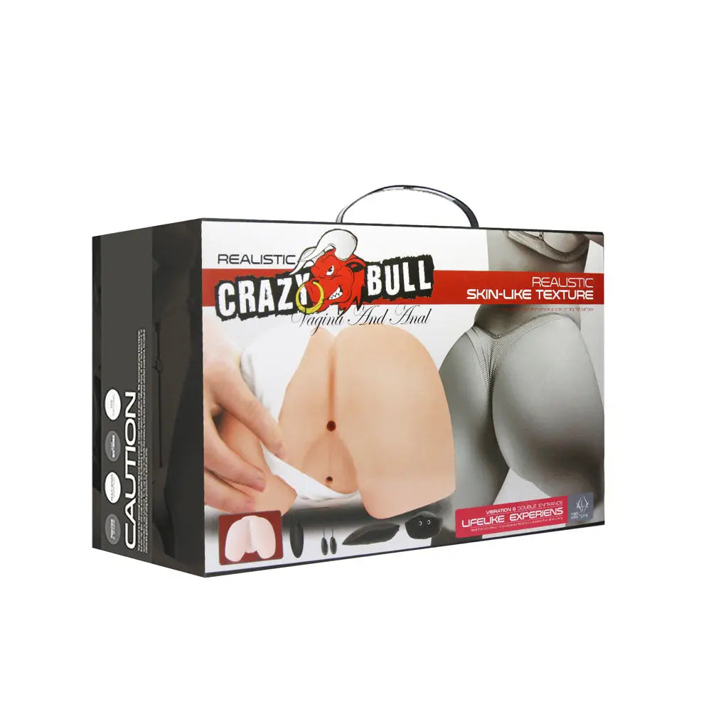 CRAZY BULL Vibrating Doggy Torso -  Vibrating Doggy Style Torso Masturbator Crazy Bull Discreet Intimate Essentials.
