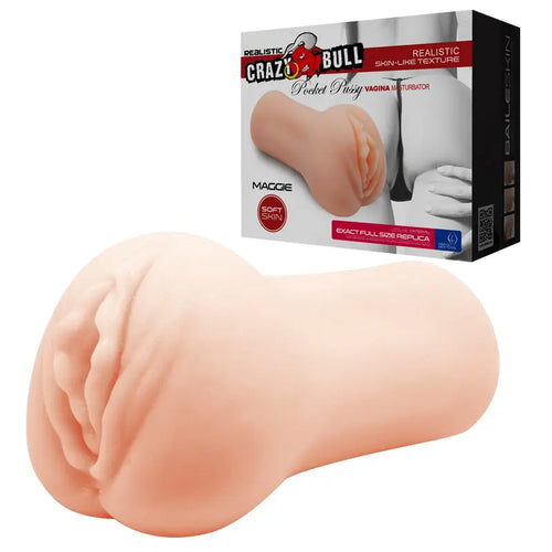 CRAZY BULL MAGGIE Vagina Stroker -  Vagina Stroker Crazy Bull Discreet Intimate Essentials.