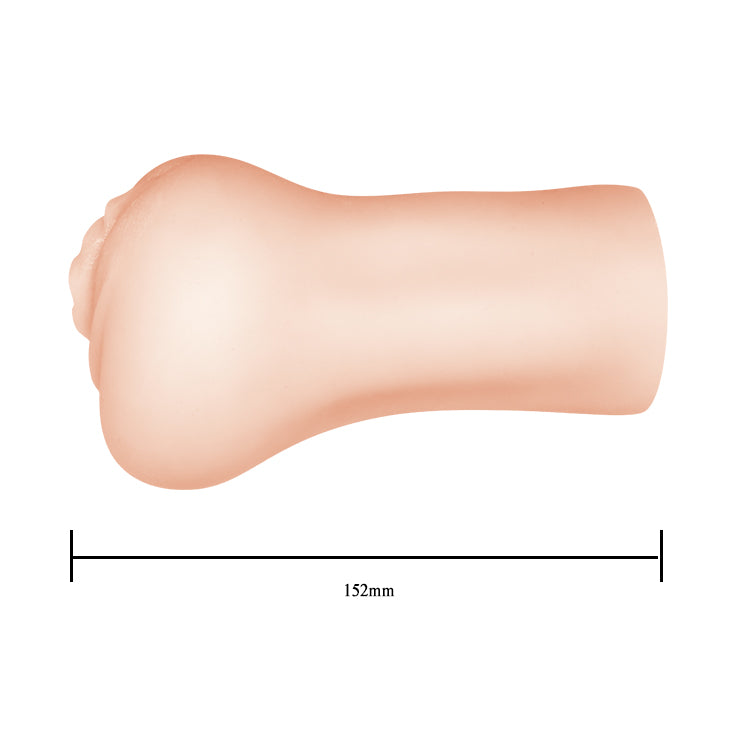 CRAZY BULL MAGGIE Vagina Stroker -  Vagina Stroker, realistic male masturbator with a ribbed love tunnel, 15.2cm long.