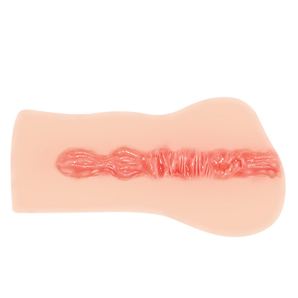CRAZY BULL LEA Vibrating Vagina Stroker -  Vibrating Vagina Stroker, realistic pocket pussy masturbator with ribbed interior.