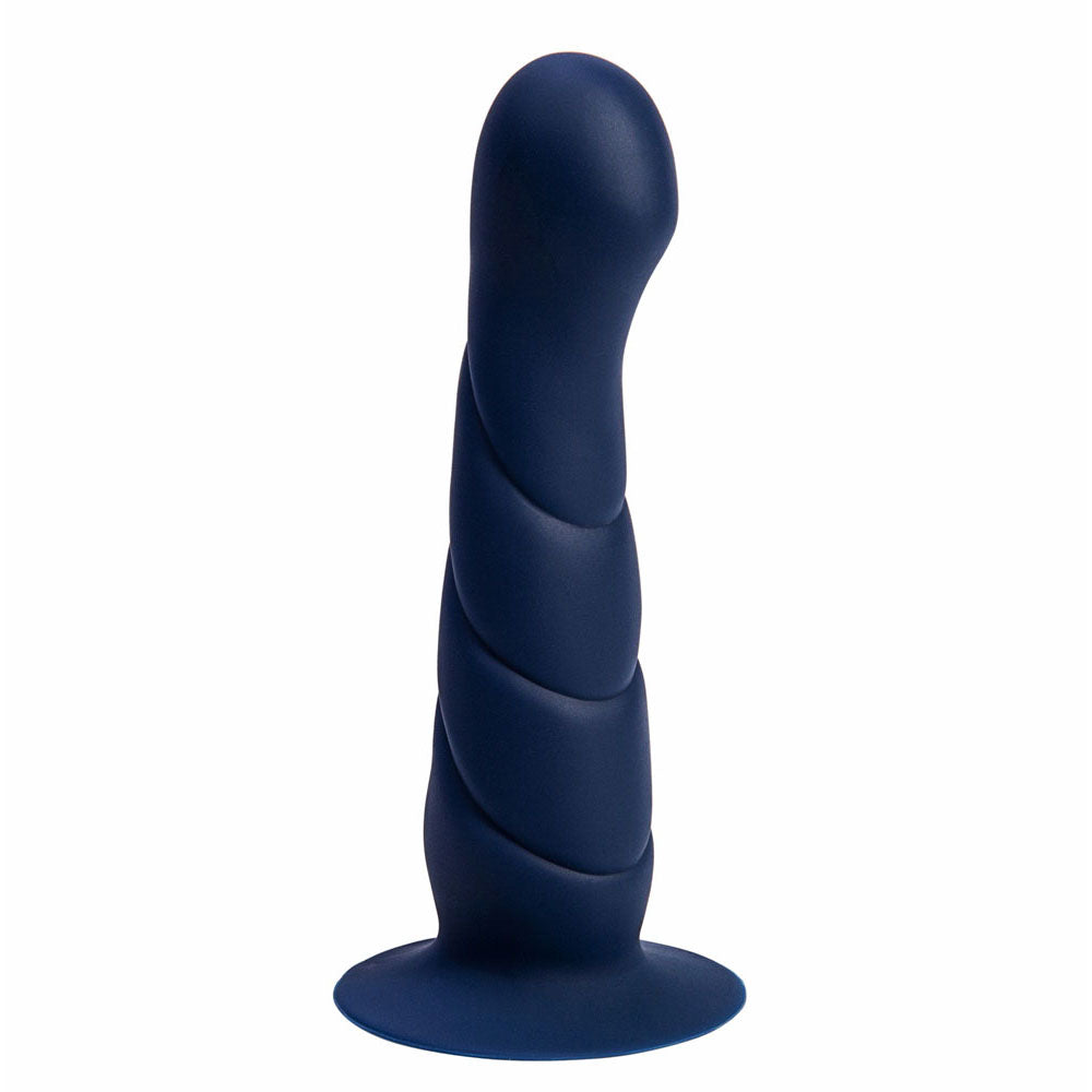 Maia MARIN -  - Dark  20.3 cm Dong in navy blue, premium silicone, designed for flexible pleasures.