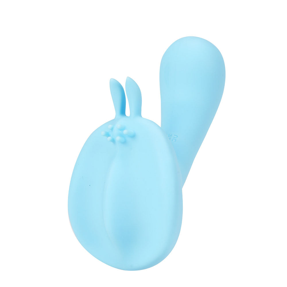 Maia AVERI -  -  USB Rechargeable Vibrator in light blue, perfect intimate essentials for her.