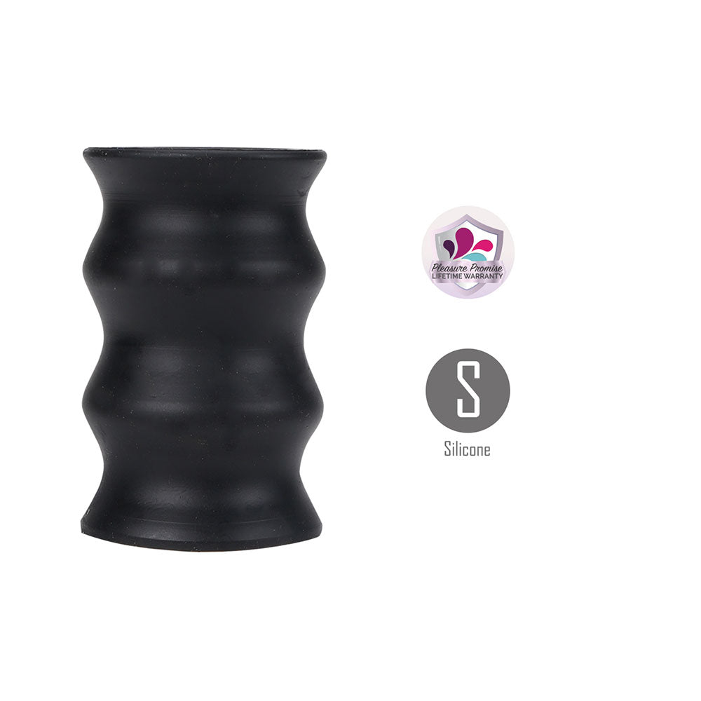 Maia ELI - 10 cm Stroker Sleeve made from Liquid Silicone, featuring nubby textured interior for extra stimulation.