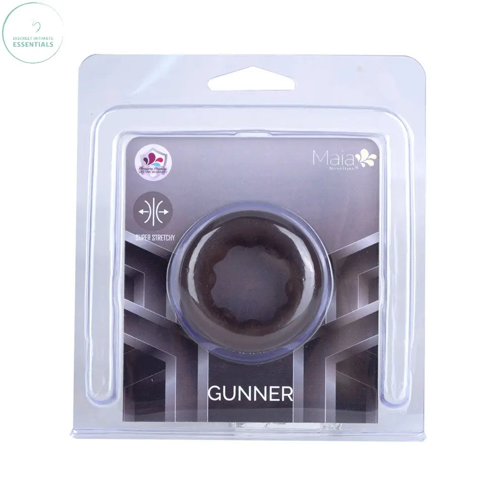 Affordable quality Maia GUNNER - Chocolate - Dark  Cock Ring  from Maia Toys by Discreet Intimate Essentials with Discreet Delivery 